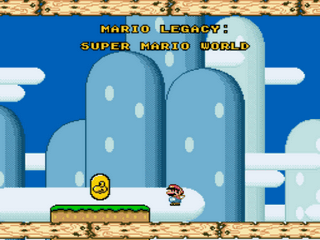 Mario Legacy - Super Mario World. Demo 2 Title Screen